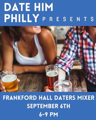 Philly daters! Kick off September at @frankfordhall with a dating event and bring someone you vouch for. 🤩 More people decide to start their dating journey at this time as the summer winds down. Are you one of them? 

Hosted by yours truly and @dararahill . Link in bio. 

#datehimphilly #phillysingles